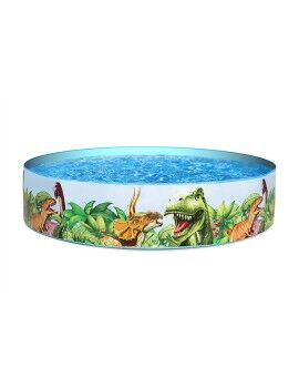 Bestway Piscina Rigida Infantil PVC Dinossauros 183x38 cm +2 Anos Jardim 55022