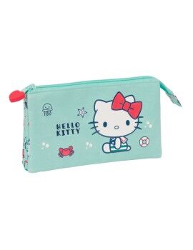 Malas para tudo duplas Hello Kitty Sea lovers Turquesa 22 x 12 x 3 cm