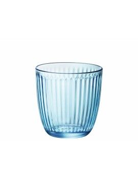 Set de Vasos Bormioli Rocco Line Azul Vidrio 290 ml