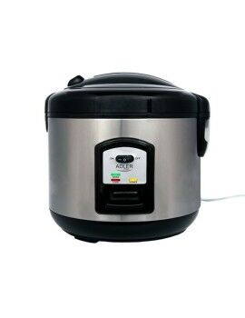 Panela de Arroz Adler AD 6406 Branco Preto 1000 W 600 ml