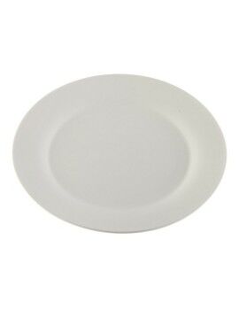 Plato Llano Versa Redondo Blanco Porcelana (27 x 27 cm)