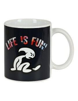 Caneca El Niño Life is fun Cerâmica Multicolor (350 ml)