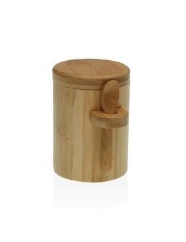 Açucareiro Versa Cerâmica Bambu Aço 7,5 x 10,3 x 10 cm