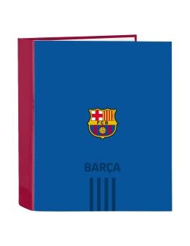 Carpeta de anillas F.C. Barcelona M657 Granate Azul marino A4 27 x 33 x 6 cm