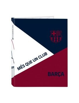 Carpeta de anillas F.C. Barcelona Azul Granate A4 (25 mm)