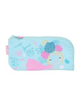 Bolsa Escolar Glow Lab Cute doll Azul Claro (23 x 11 x 1 cm)