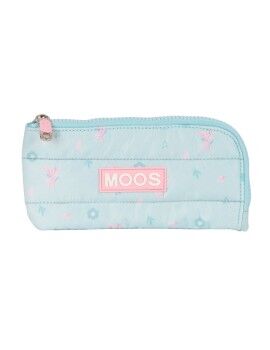 Bolsa Escolar Moos Garden 23 x 11 x 1 cm Turquesa