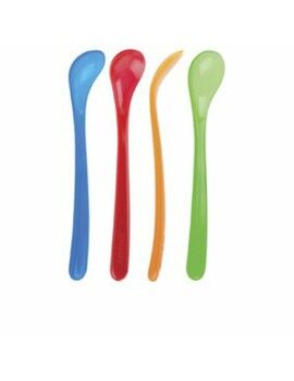 Set de Cucharas Nûby Multicolor (4 Unidades)