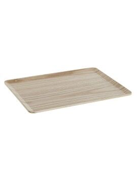 Bandeja DKD Home Decor Natural Bambú 27 x 20 cm 27 x 20 x 0,8 cm