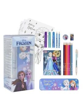 Set de Papelaria Frozen 24 Peças Azul