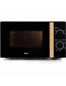 Microondas DOMO Preto 700 W 20 L