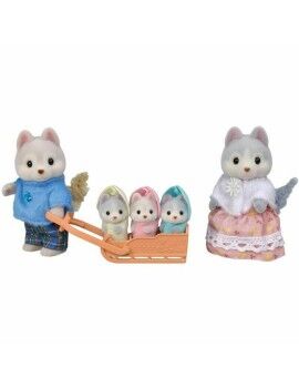 Conjunto de Bonecos Sylvanian Families The Husky Family