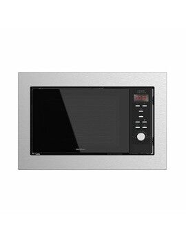 Micro-ondas de Encastrar Cecotec GrandHeat 2350 Built-In Steel Black 900 W Preto 23 L