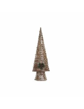 Árvore de Natal DKD Home Decor Multicolor Cobre Natural Plástico 32 x 18 x 100 cm (3 Unidades)