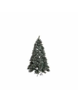 Árvore de Natal DKD Home Decor Verde PVC Plástico Nevado 84 x 84 x 120 cm