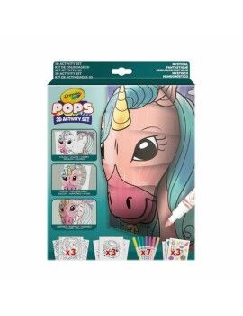 Dibujos para pintar Crayola 3D Color Pops Unicornio