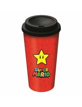 Copo com Tampa Super Mario 01379 (520 ml)