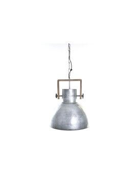 Candeeiro de teto DKD Home Decor Castanho Prateado Metal Madeira de mangueira 50 W 40 x 40 x 50 cm