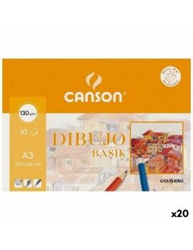 Bloc de dibujo Canson Basik 10 Hojas (20 Unidades)