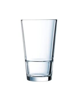 Set de Vasos Arcoroc Stack Up Transparente Vidrio (470 ml) (6 Unidades)