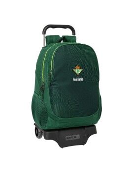 Mochila Escolar com Rodas Real Betis Balompié Verde 30 x 43 x 14 cm