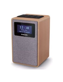 Rádio Despertador Philips Cinzento