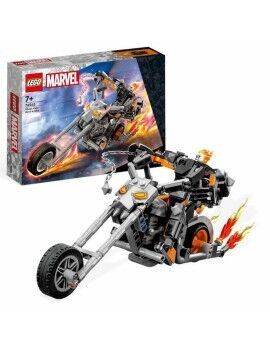 Playset Lego Marvel 76245 The robot and motorcycle of Ghost Rider Multicolor + 7 Anos 264 piezas