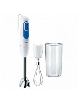 Batedeira de Imersão Braun Multi Quick 3 INOX Azul Branco 700 W