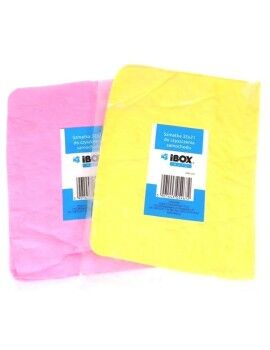 Conjunto de Panos Ibox I508-3221 32 x 21 cm Amarelo Cor de Rosa 2 Peças