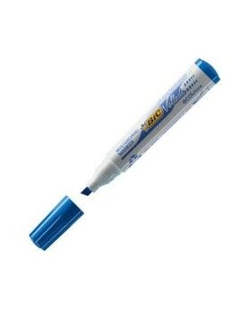 Marcadores de giz líquido Bic Velleda 1751 Azul (12 Peças)