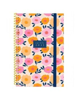 Agenda Finocam DESIGN COLLECTION 11,7 x 18,1 cm 2025 Floral