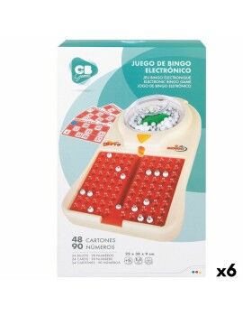 Bingo Automático Colorbaby   Cartón Plástico (6 Unidades)