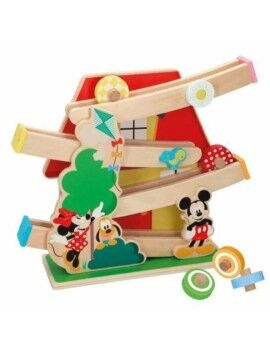 Pista de Madeira com Rampas para Carros Disney Baby Disney (29 cm)