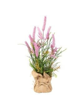 Planta Decorativa Romimex Tecido Plástico Lavanda 15 x 42 x 15 cm