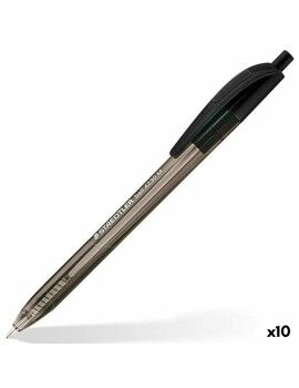 Bolígrafo Staedtler 4230 Negro 1 mm 10 Unidades