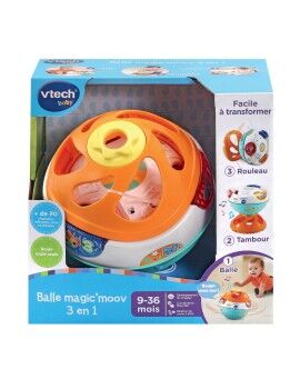 Juguete Interactivo para Bebés Vtech Baby Magic'Moov Ball 3 in 1