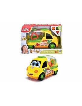 Vehículo Dickie Toys Furgoneta Amarillo Plástico Navidad