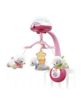 Juguete de bebé Vtech Baby Sheep Count Rosa Plástico Cuna de Bebé