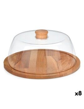 Tabla para Quesos Quttin Madera 24 x 24 x 11 cm (8 Unidades)