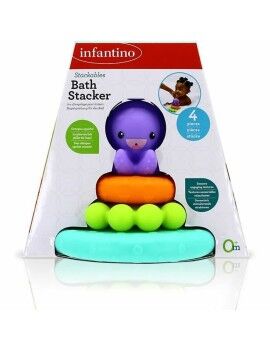 Pirâmide que Balança Infantino Octopus bath pyramid