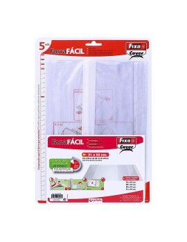 Forro Adhesivo para Libros Grafoplas Transparente PVC 5 Unidades 31 x 53 cm