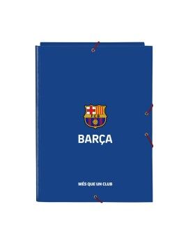 Carpeta F.C. Barcelona Azul Granate A4