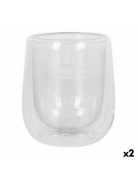 Set de Vasos Santa Clara Térmico Vidrio de Borosilicato 2 Piezas (2 Unidades)