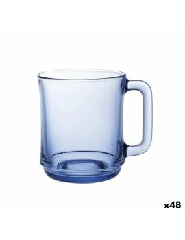 Taza Duralex Lys Apilable Azul 310 ml (48 Unidades)