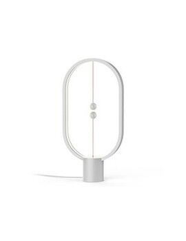 Lámpara de mesa Allocacoc Heng Balance Ellipse Blanco Blanco Cálido Plástico 23 x 36 x 16 cm