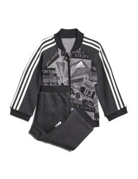 Chándal para Bebé Adidas I BBALL JOG FT Gris