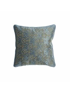 Almofada DKD Home Decor 8424001850389 Azul Dourado 45 x 10 x 45 cm