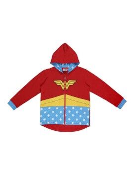 Polar com Capuz Criança Wonder Woman Vermelho