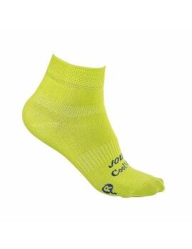 Calcetines Deportivos Joluvi Classic Coolmax Low 2 Amarillo