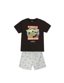 Pijama Infantil The Mandalorian Castanho Infantil